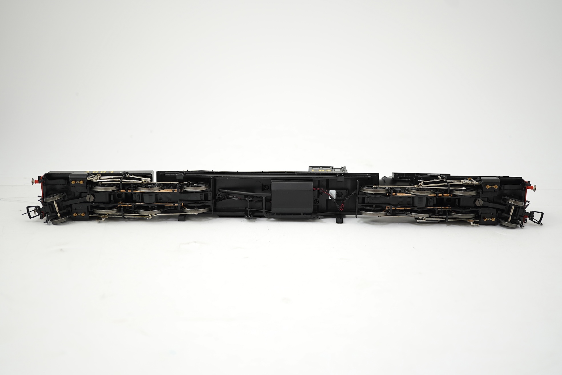 A boxed 00 gauge Heljan model (266203) of LMS Beyer Garrett, 4994, 4-6-0+0-6-4 locomotive, powered for two rail operation.